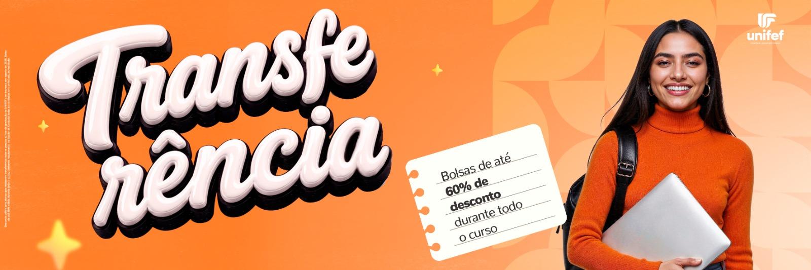 Banner Faculdades Integradas de Fernandópolis - Transferência 2026