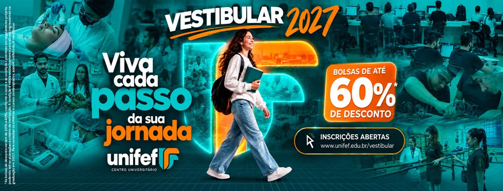 Banner Faculdades Integradas de Fernandópolis - Vestibular 2027