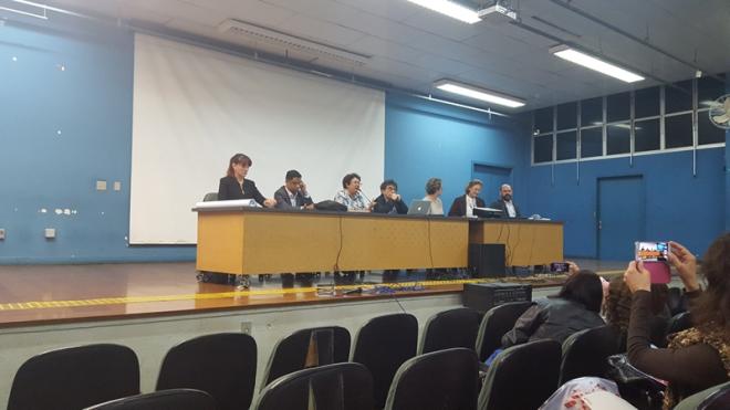 Imagem da Galeria da Not&iacute;cia: PIBID DA FEF PARTICIPOU DO PRIMEIRO ENCONTRO ESTADUAL DO PROGRAMA NA USP 