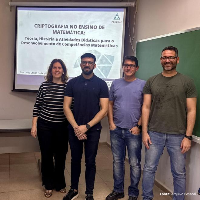 Imagem da Galeria da Notícia: Egresso da FEF conquista reconhecimento nacional e reforça a excelência da formação em Matemática