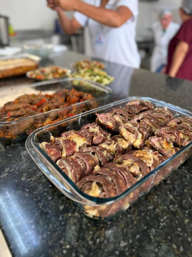 Imagem da Galeria da Not&iacute;cia: UNIFEF promove ação prática em Nutrição na Santa Casa e destaca impacto de egressos na comunidade