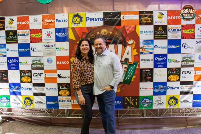 Imagem da Galeria da Notícia: Arraiá do UNIFEF reúne comunidade acadêmica em noite de integração, cultura e tradição