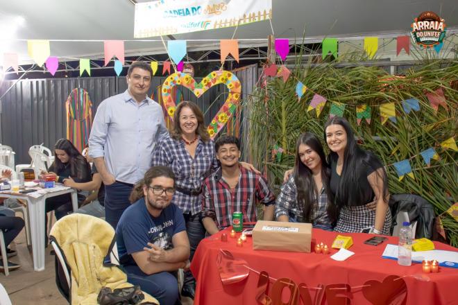 Imagem da Galeria da Notícia: Arraiá do UNIFEF reúne comunidade acadêmica em noite de integração, cultura e tradição