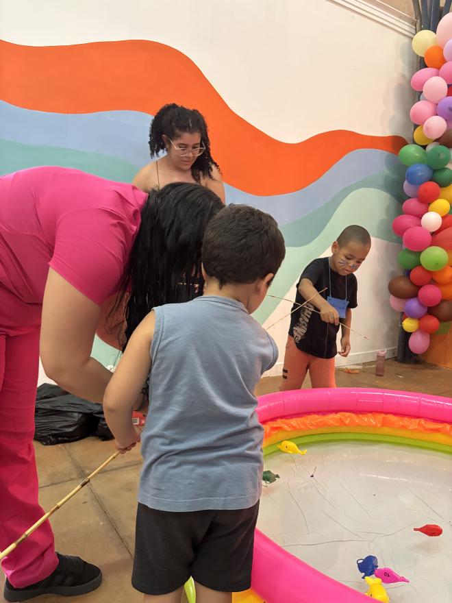 Imagem da Galeria da Not&iacute;cia: UNIFEF promove celebração especial em comemoração ao Dia das Crianças